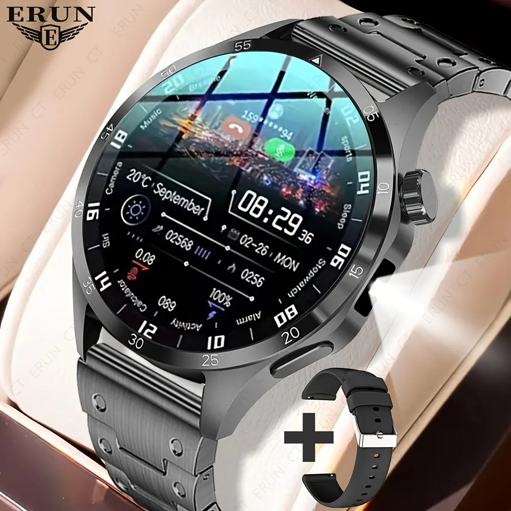High-End Smartwatch with 1.5 Inch Touchscreen, Bluetooth-compatible Connectivity, Phone Calls, Multiple Sports Modes, Calendar, Music Control, Alarm
