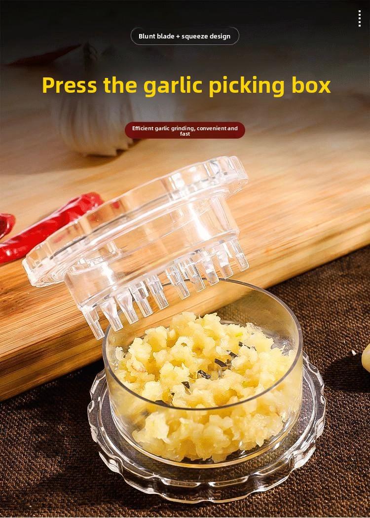 Garlic press, garlic grinder,crusher, chopper peeler mincer, kitchen utensils