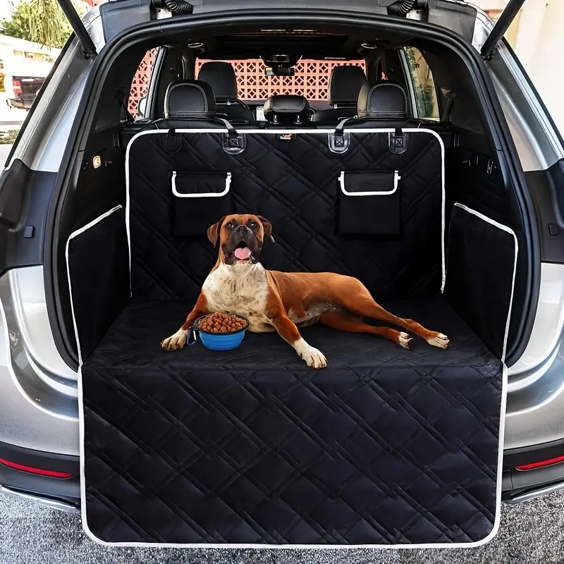 Suv Pet Trunk Pad, Protective Mat for Dog and Cat, Side and Rear Bumper Protection, Suitable for Suv, Van, Pickup, Standard Size