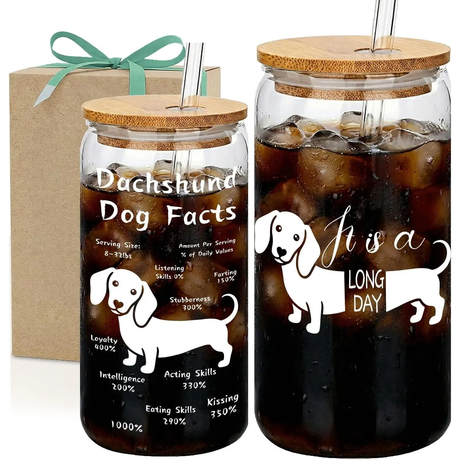 Weiner  Gifts for Women - 16oz Cute Weiner  Coffee Tumbler for  Lovers, Funny Sausage Dogs Gifts for Women, Dachshund Owner,  Lover Birthday Christmas