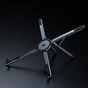 Magnetic Alloy Phone Stand, Portable Multi-Function Tablet Smartphone Laptop Stand, Universal Holder, Lightweight & Durable Design