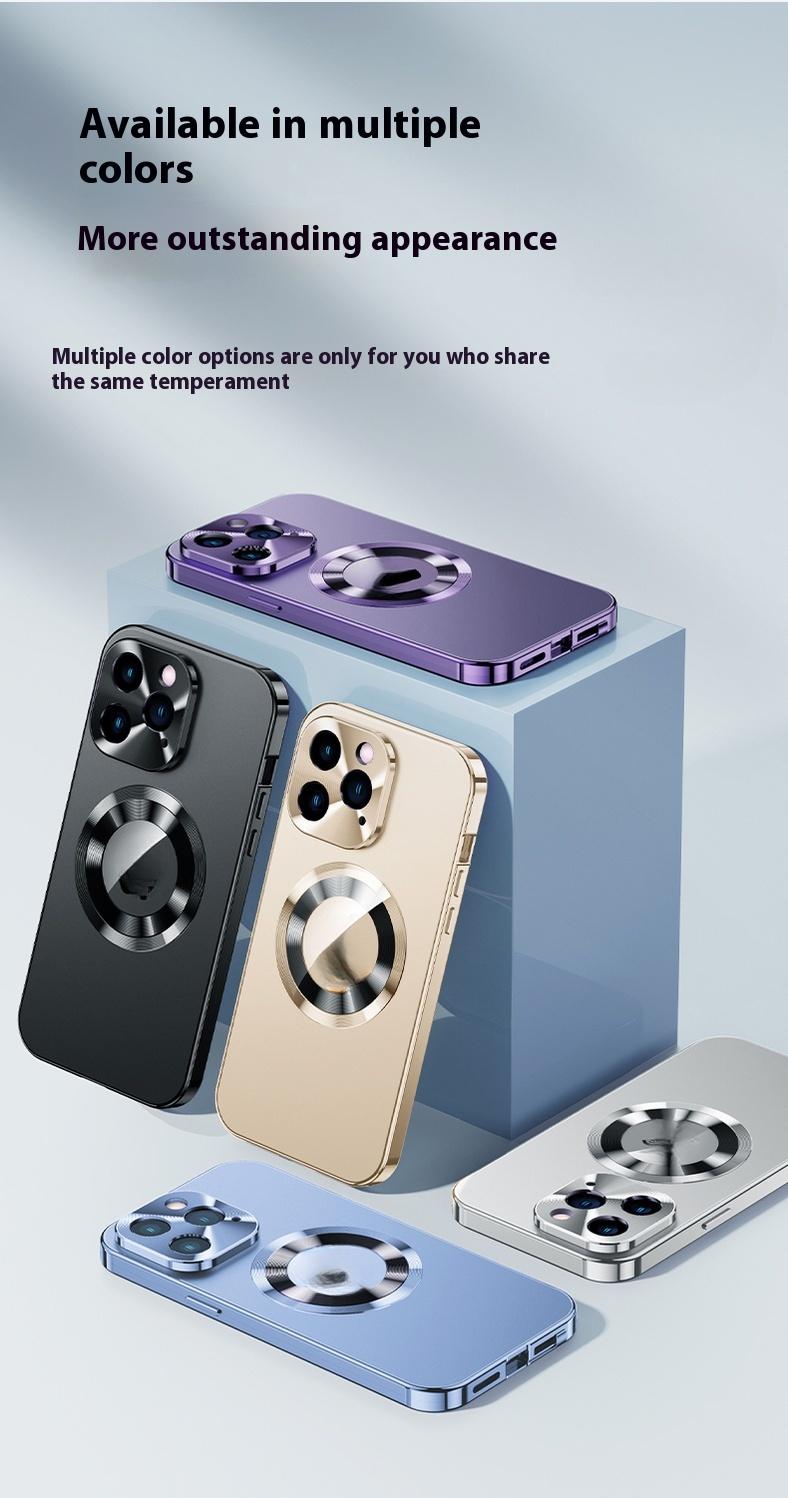 Coque magnétique fermeture métal