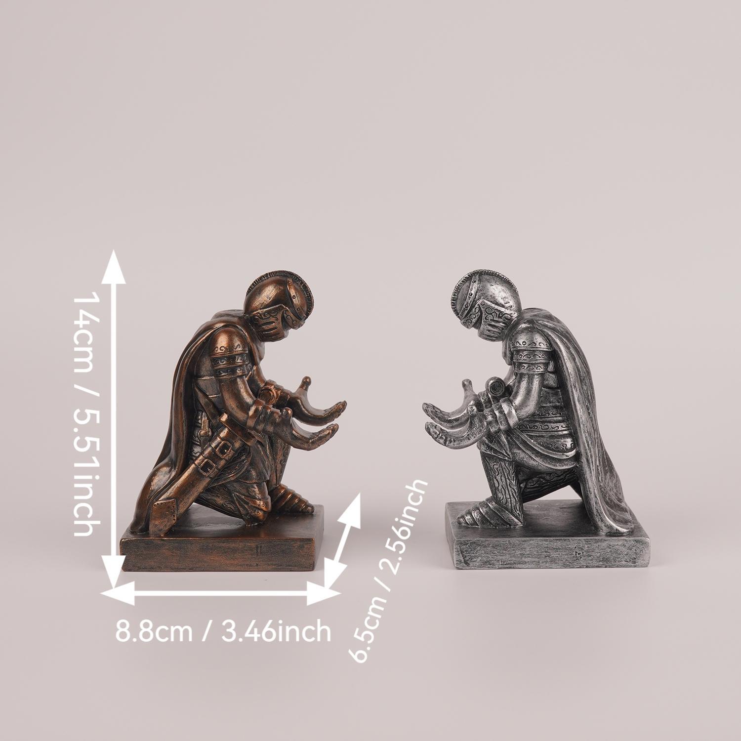 Creative Resin Sunglasses Stand, Gentleman Pen Holder, Pencil Holder, Knight Sword Display Rack, Office Desk Organizer, Sun Glasses Storage Bracket, Office Desk Accessories #GLOBAL PICKS