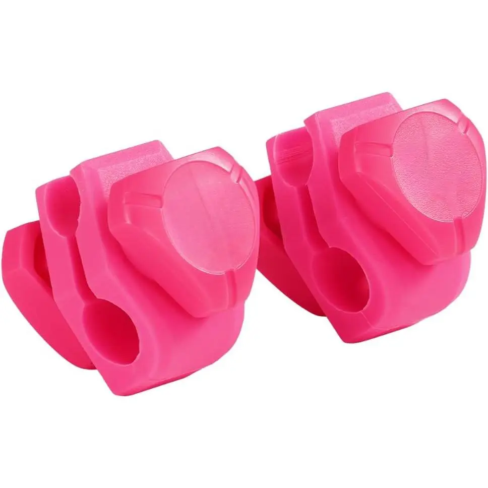 Football Helmet Visor Quick Clips [1 Pair of Clips + 1 Pair of Screws] - Universal Fit, Quick-Release Clips - No Tools Required-