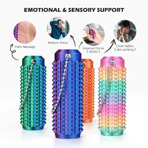 3D Printed Spiky Fidget Ball – Stress Relief Hand Gripper for Kids & Adults, Portable Sensory Focus Toy