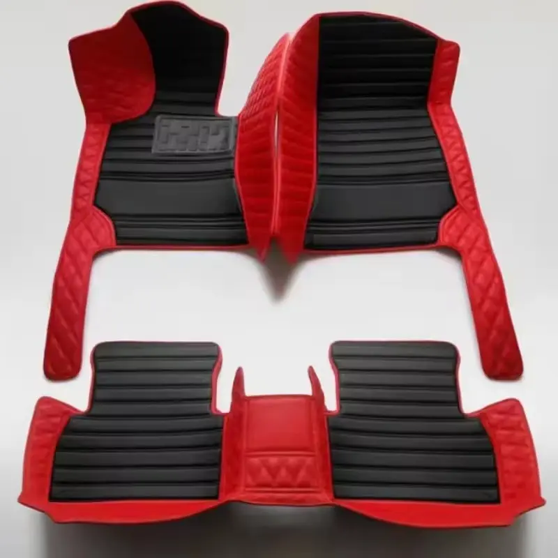 Custom Artificial Leather Car Floor Mat For Toyota CHR 2016~2023 Left/Right -hand Drive Auto Interior Accessories Car Interior Accessory Car Mats Front And Rear Row Fashion Styling Carpet Waterproof Design Full Coverage