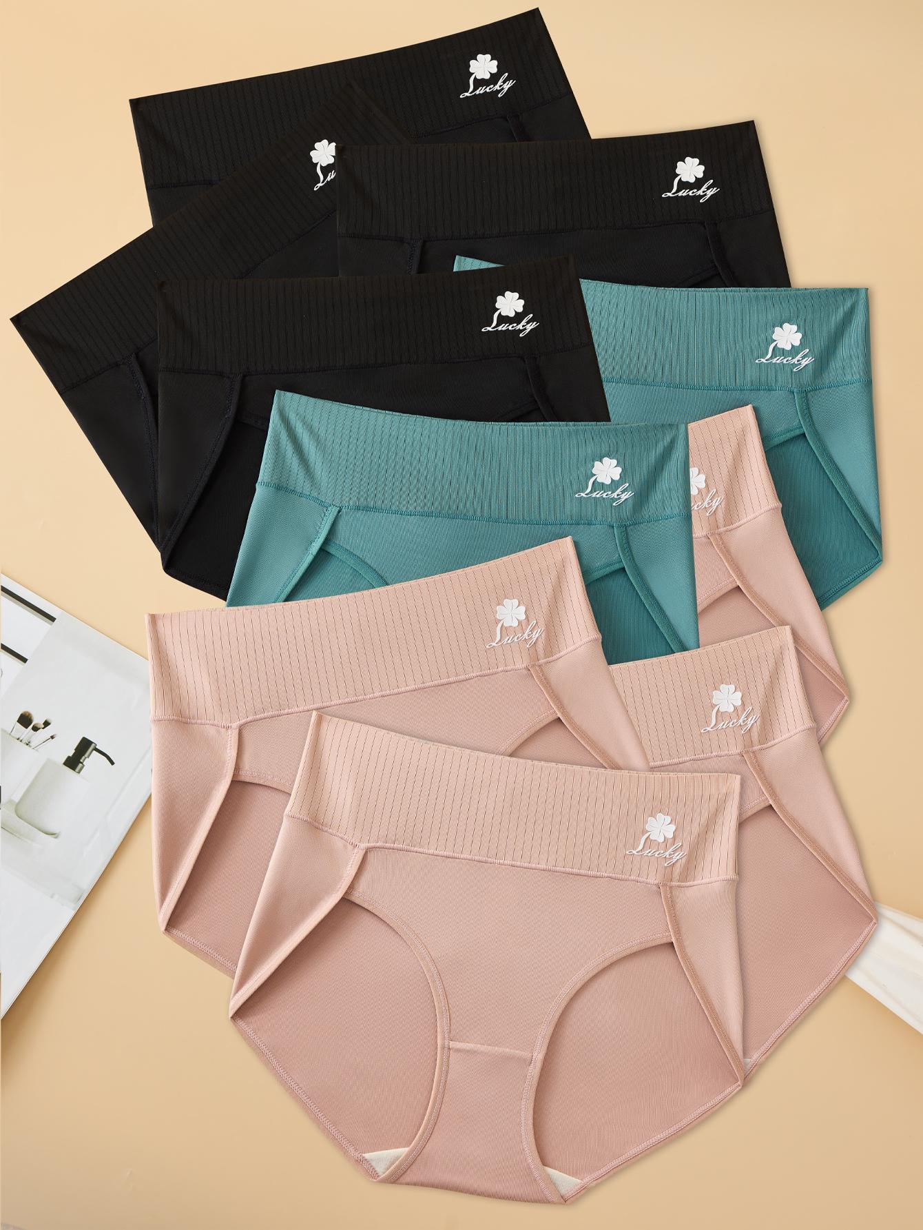 QUASTI 10pcs High Elasticity Briefs Control Panties With Breathable Stretchy Fabric, Soft Intimates For Women'S Lingerie & Underwear - Everyday Essential For Comfort And Confidence Womenswear Basic SpringStatements