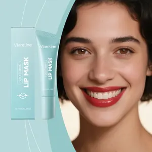 Hydrating Lip Mask, Cooling Peel-Off Formula, Smooths Lips, Keeps Moisturized, Flawless Finish, Perfect for Summer