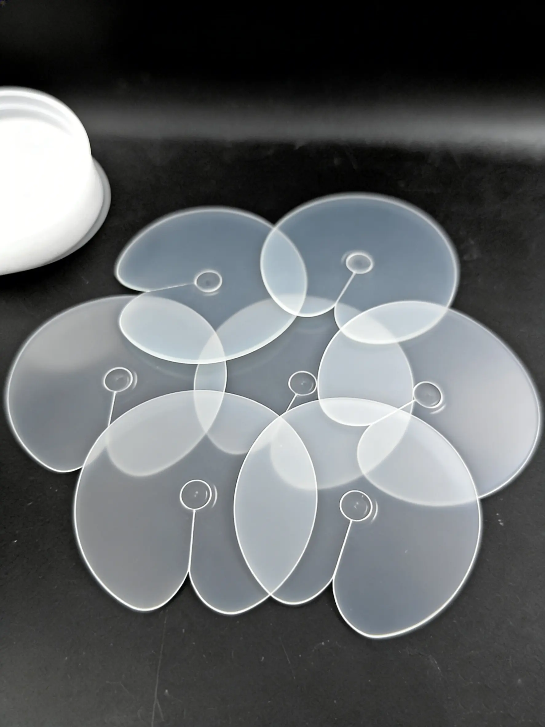 Single Hole Hair Extension Heat Protector, Salon Home Use Heat Resistant Pad, Keratin Glue Protection Pad, All Seasons
