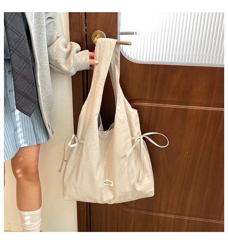 New Fashion Simple Shoulder Bag Women Large Capacity Comfortable Versatile Texture Tote Bag Simple Casual Storage Handbag