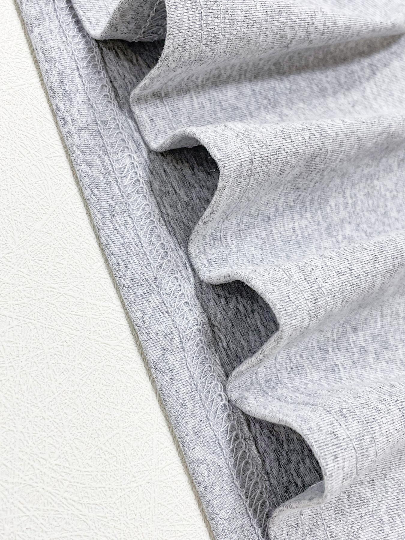 Women's Plain Square Neck Bodycon Dress, Chic Elegant Fit Style Casual Short Sleeve Long Dress for Summer, Ladies Clothes for Daily Wear