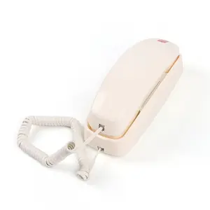Wired Telephone Machine, Wall-Mounted Extension Phone, High Volume Hotel Office Desk Phone, Home Use, Durable Design, Easy Installation
