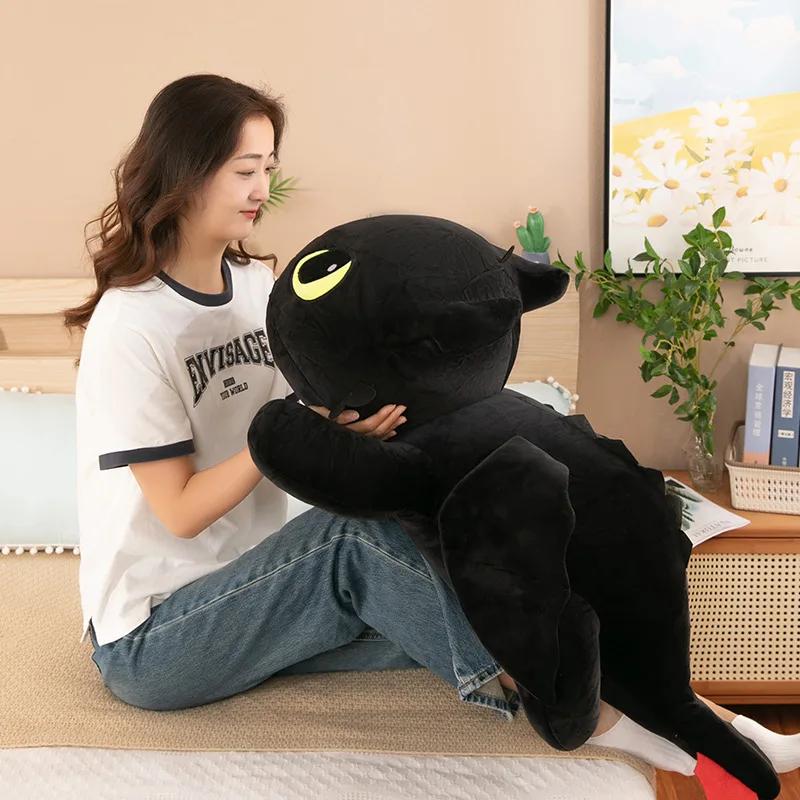 15.75in Little Flying Dragon Plush Toy Party Models Toothless Doll Pillow Girls Birthday Gift Dolls