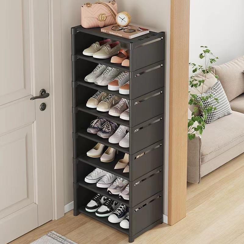 Adjustable Large-Capacity Shoe Rack, Dustproof Shoe Storage Organizer, Shoe Display Stand, Home Organizer for Living Room and Bedroom, Shoe Holder