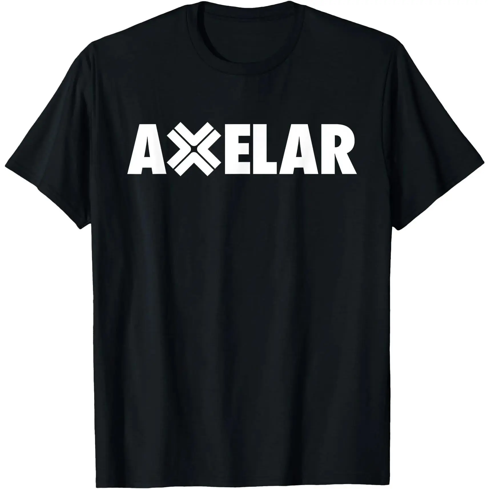 AXL AXELAR Crypto Cosmos Solana Cardano XRP Kaspa Bitcoin Unisex T-Shirt Cotton Menswear Man Classic..