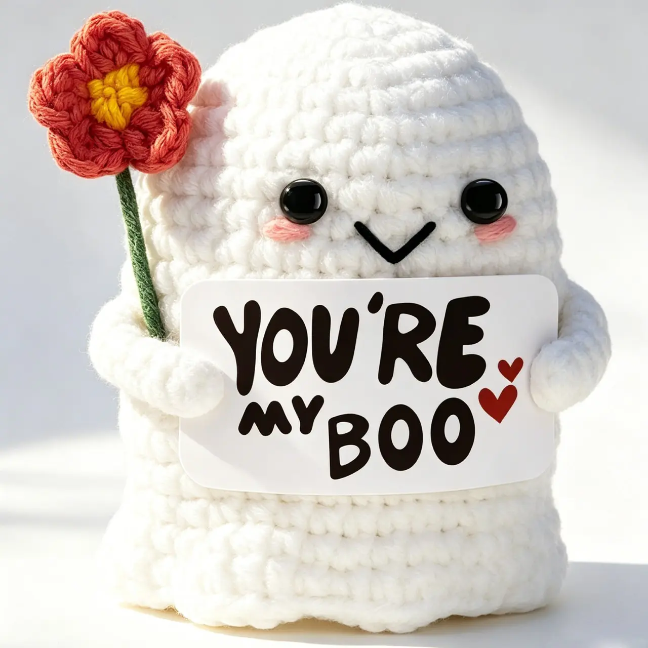 Halloween Ghost Crochet Doll, Cute Couple Halloween Gift, Perfect Anniversary Love Gift, Ideal Valentine's Day, Birthday, Mother's Day Gift
