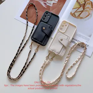 Suitable for Infinix Tecno series Note30/Note40/Note50/Smart7/Smart8/Smart9/Smart10/Hot30/Hot40/Hot50/Hot60/Spark10/Spark20/Spark30C/Spark40C, The double-layer card bag design comes with a hanging rope phone case protective cover, which can store cards,