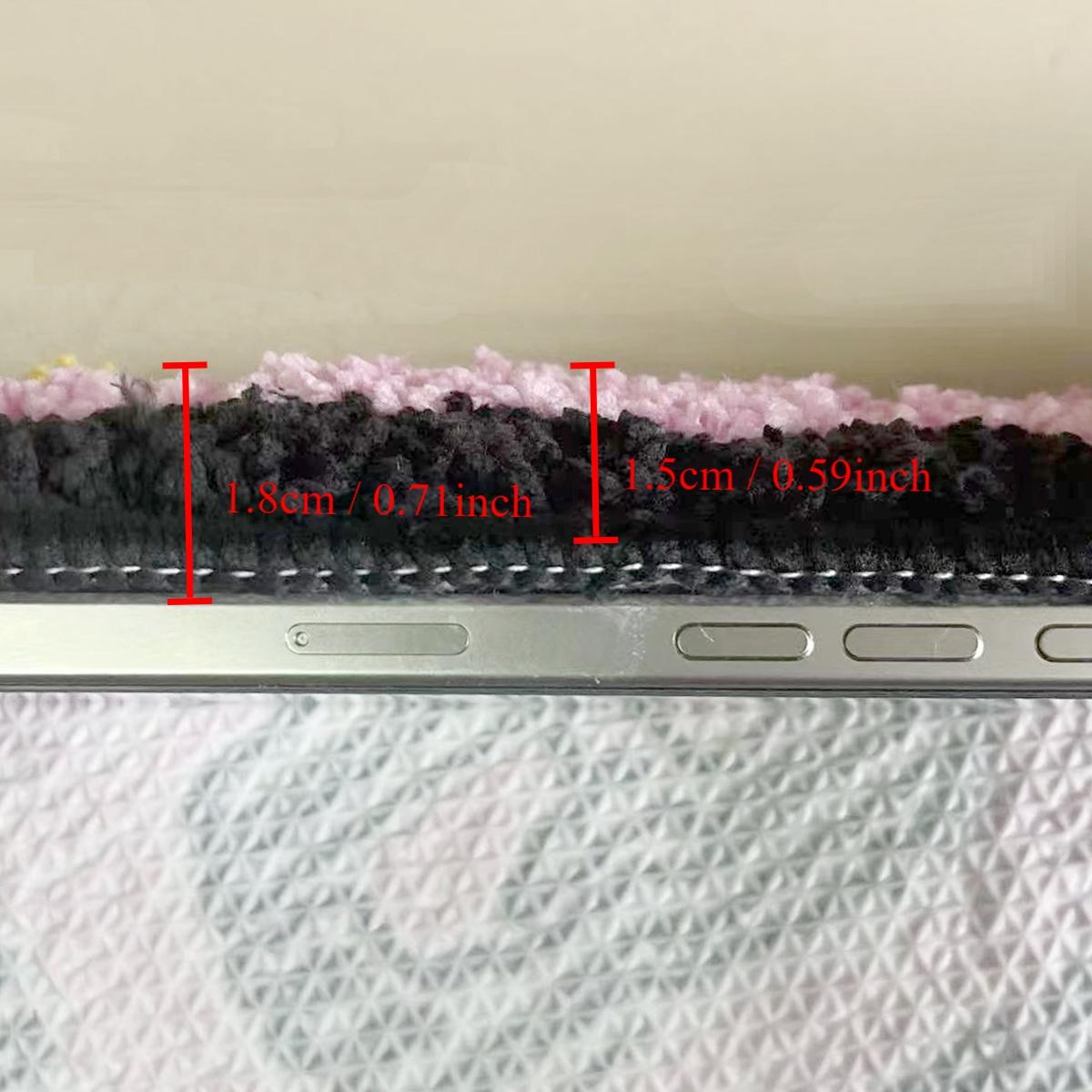 Heart Shaped Decorative Carpet, Water Absorbent Soft Floor Rug, Anti-slip Indoor Mat for Bedroom Washroom, Summer Essentials, Rugs for Living Room, Home Decorative Rug