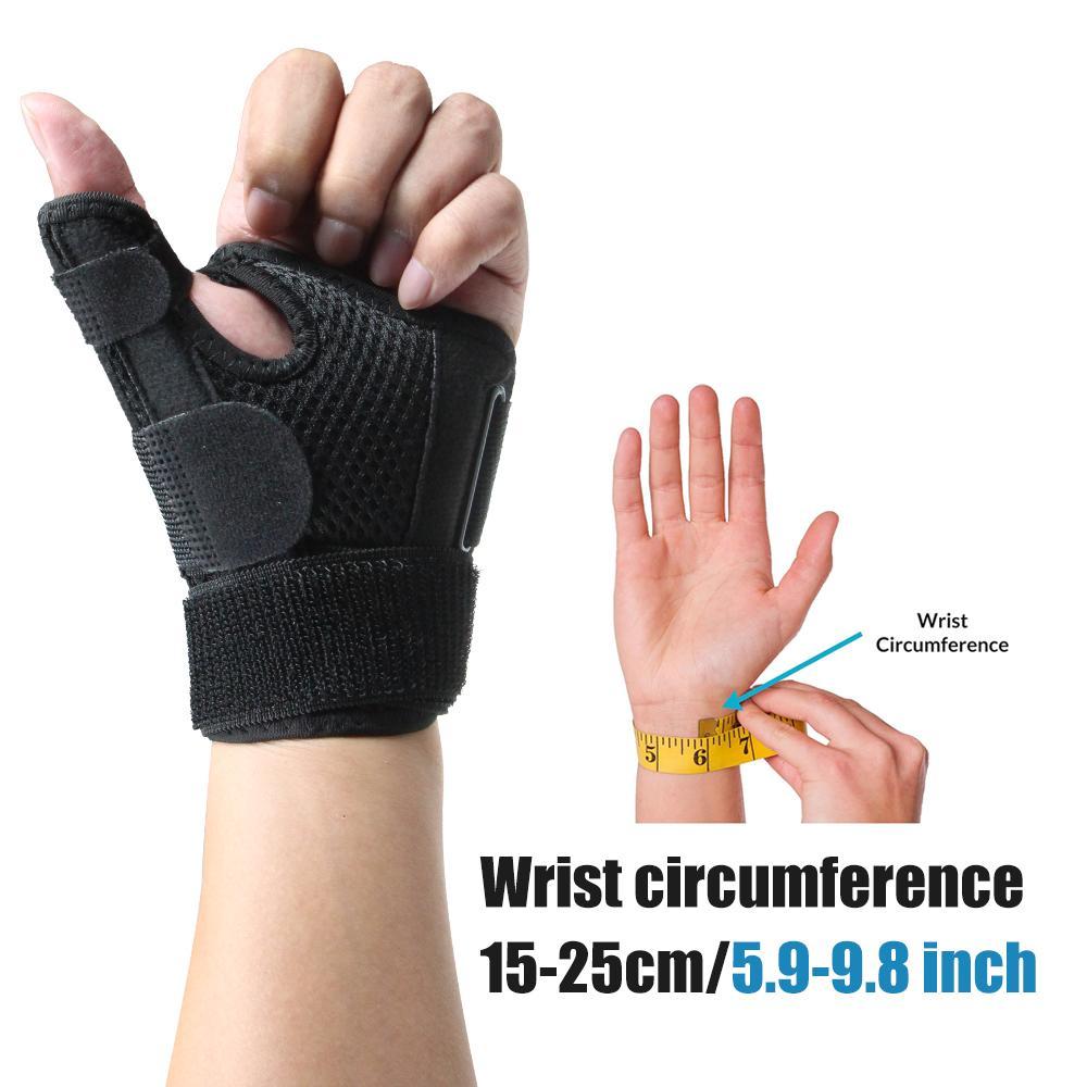 Adjustable Thumb Splint, Wrist Support for Women & Men, Sports Wristband for Tendonitis, Arthritis, Tendonitis, Fitness Accessories