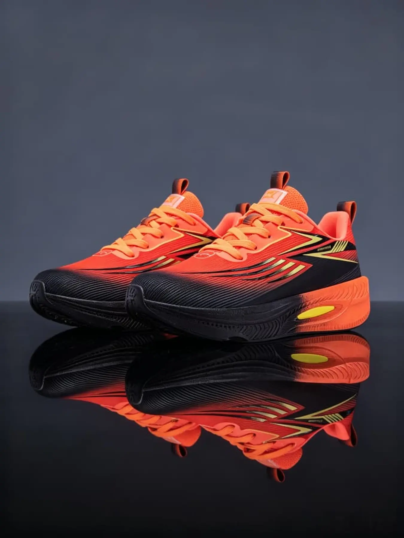 Unisex Carbon Plate Racing Cushioned Running Shoes Popcorn Cushioning Breathable Mesh Professional Training Shoes For Physical Fitness Test Marathon Long-distance Running