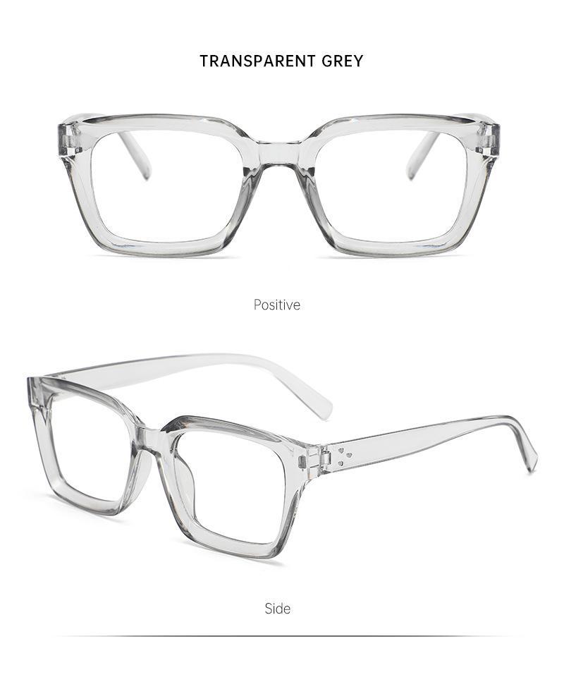 4-Pack Unisex Fashion Geometric Frame Decorative Glasses, Suitable for Parties, School, Shopping, Daily Use, Halloween, Christmas, Easter, Valentine's Day, Independence Day, Thanksgiving, New Year round