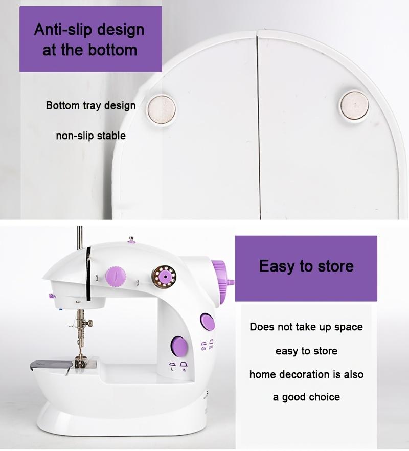 Sewing Machine, Mini Full-automatic Multifunctional Sewing Machine for Home Use, Mini Desktop Electric Sewing Machine for Eating Thick Clothes for Home Use