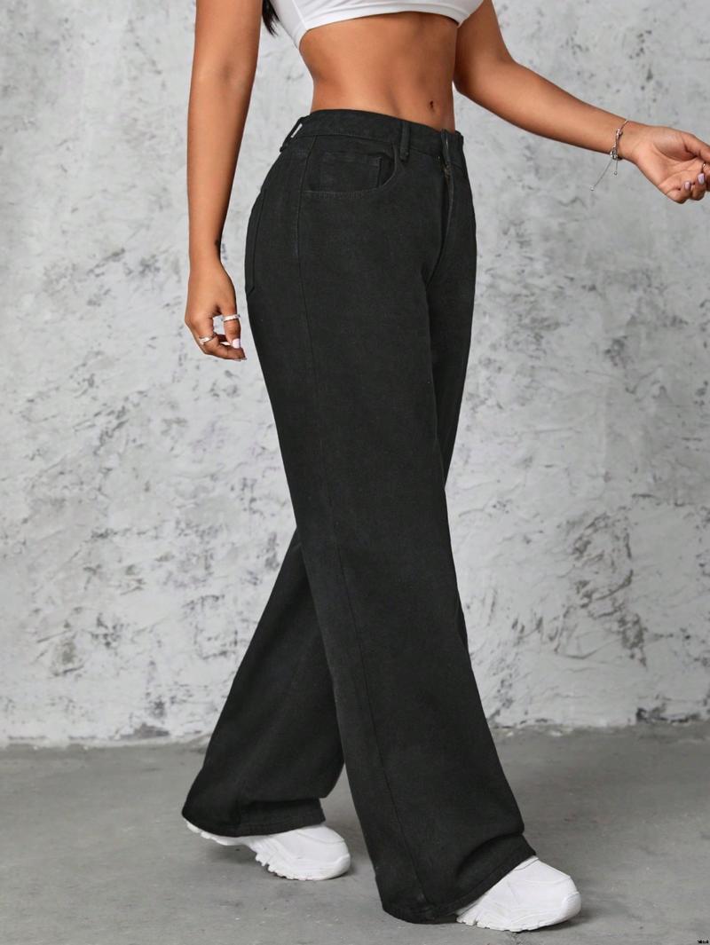 Jeans wide leg women SHEIN
