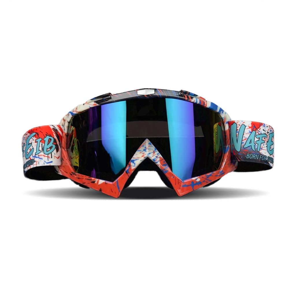 Ski goggles, UV400 protective eyewear, outdoor adult mountaineering glasses, cycling mountain bike motorcycle windproof sunglasses