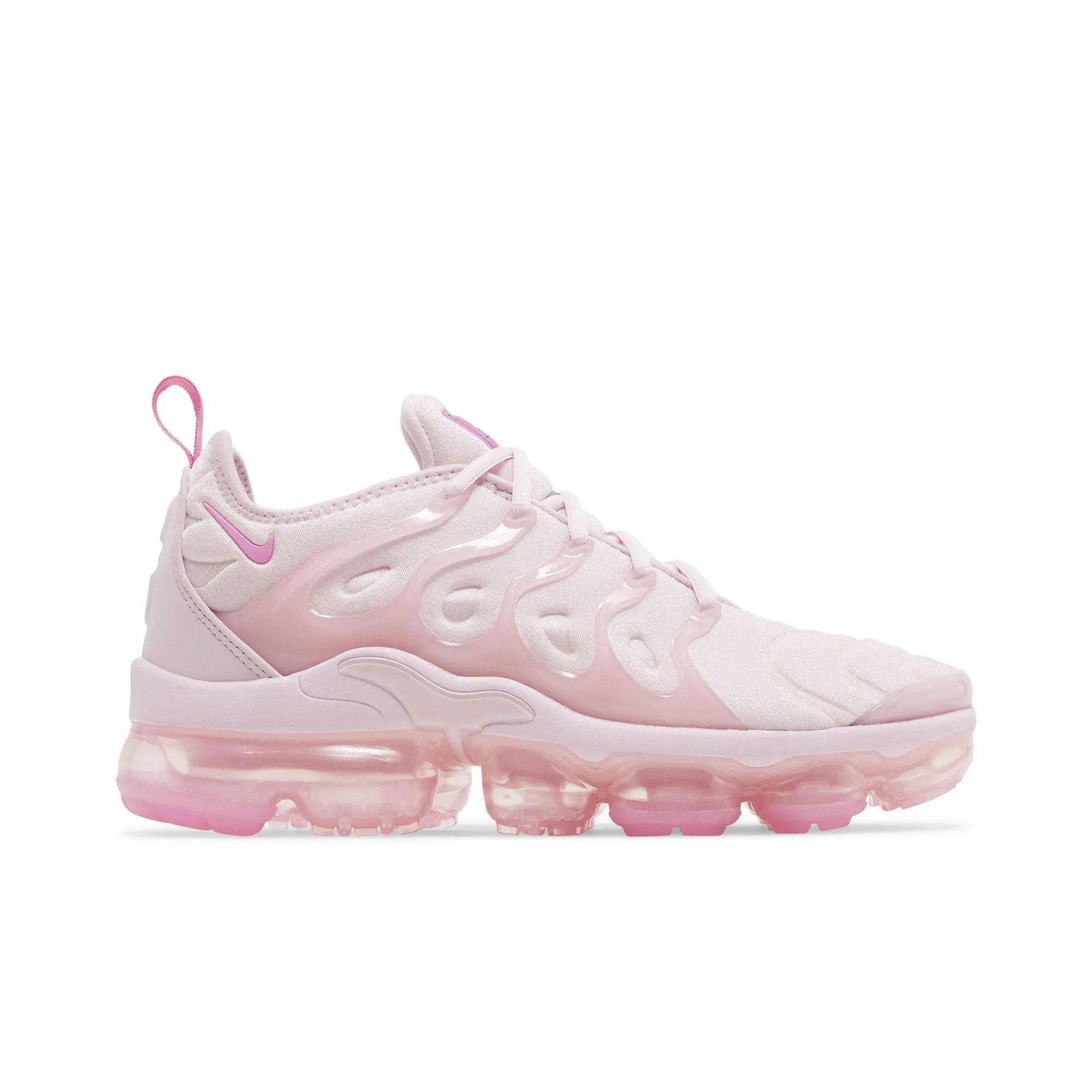 Nike Women's Air VaporMax Plus 'Pink Foam' Closed Toe Basketball Shoes, FZ3614-686, Mesh Upper, Cushioned Sole, for Casual Outings & Everyday Walks (Women's Sizes)