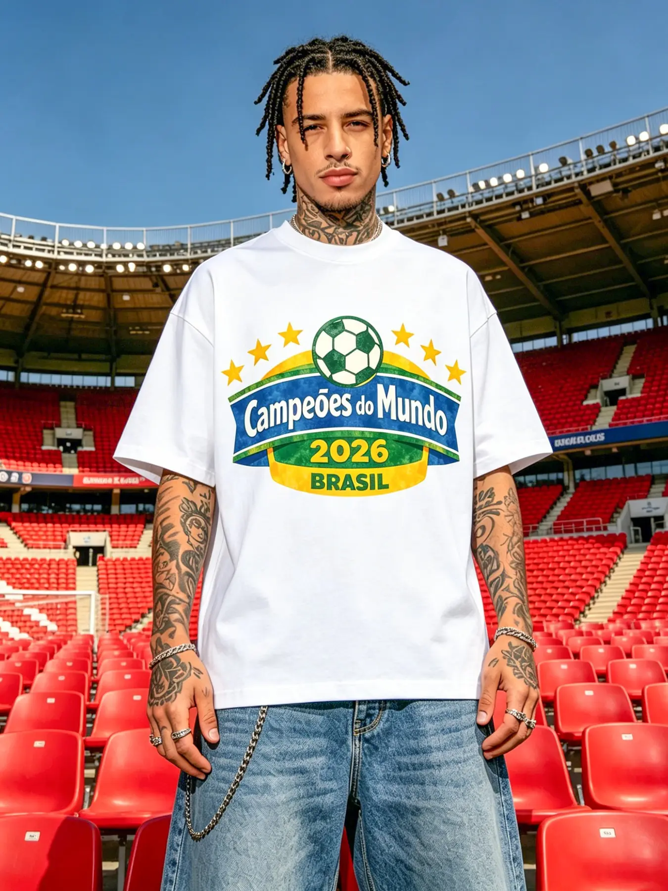 2026 Football Team Graffiti T-Shirt, Retro Print Short-Sleeve T-Shirt for Fans, World Champion Commemorative Shirt, Couple's Summer Football Sports Casual Loose Top, Unisex T-Shirt