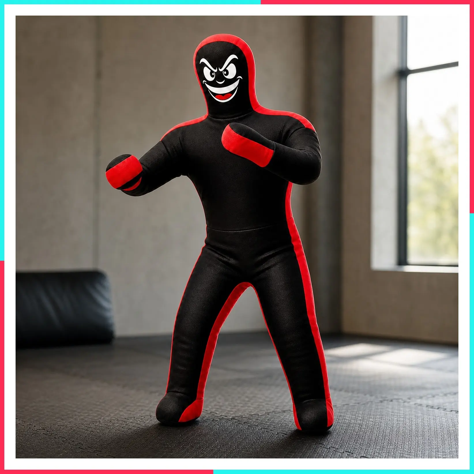 Unfilled Kids' Wrestling Dummy – Youth Grappling Dummy for BJJ, MMA, Jiu Jitsu & Judo – Durable Martial Arts Training Partner