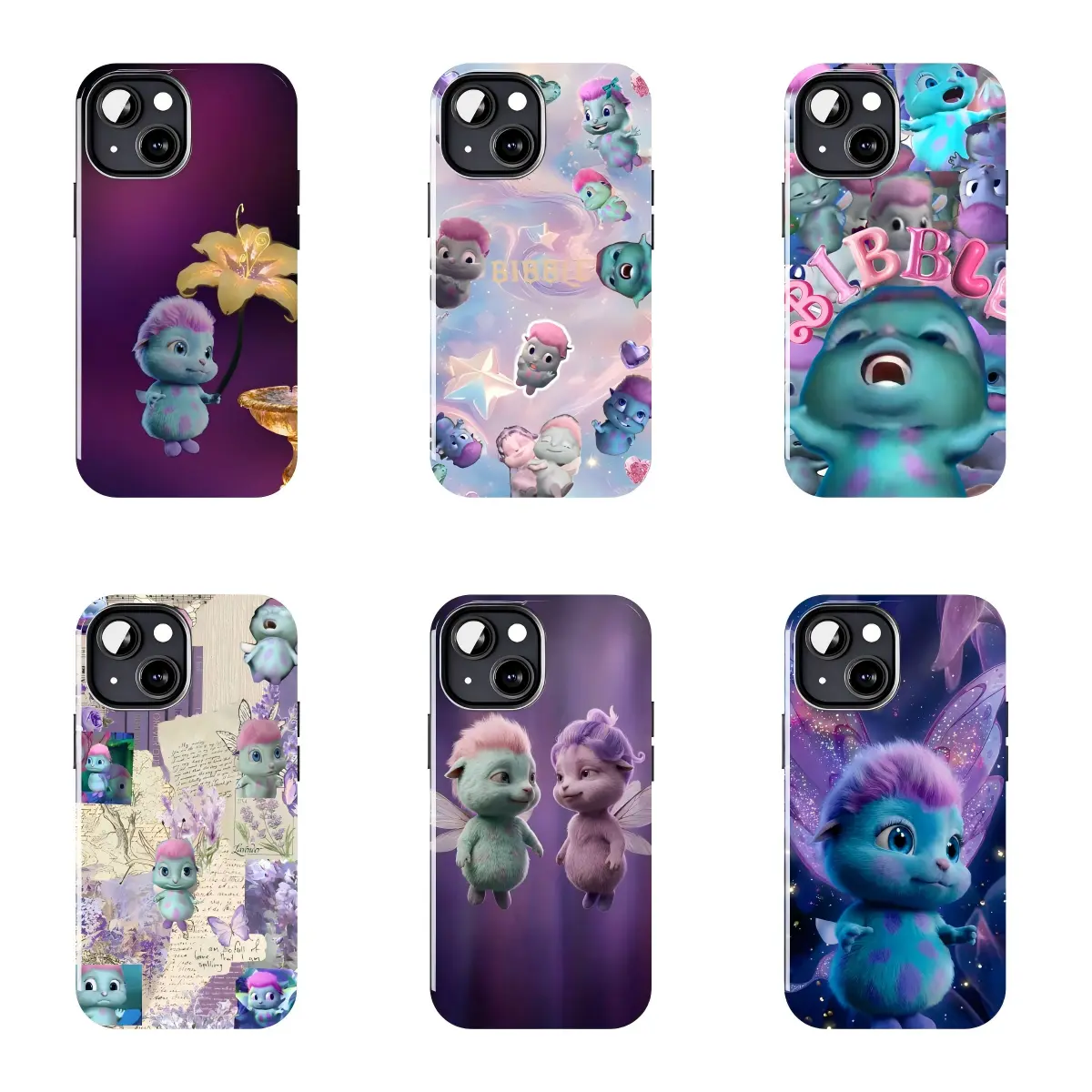 Cute Bibble Fairy Dreamy Phone Case  Suitable for iPhone 17-11 Pro Max/Plus and  Samsung Galaxy S23-25