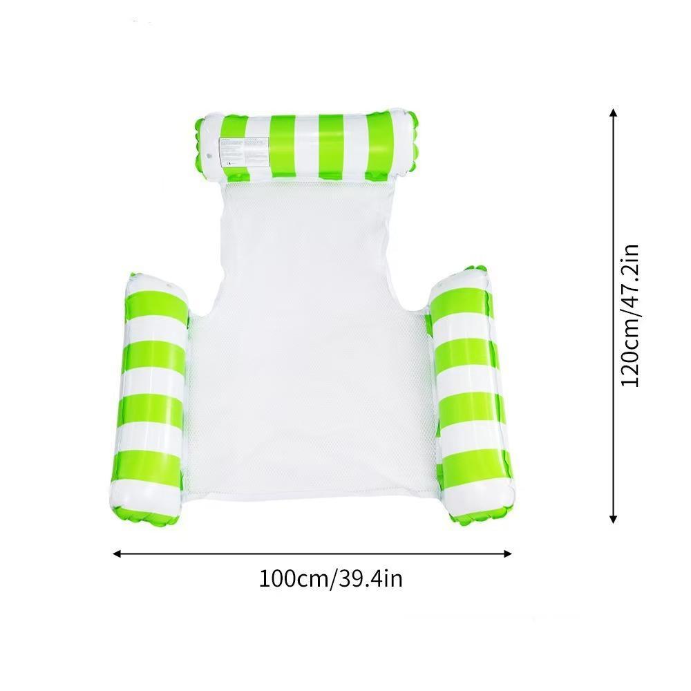 Inflatable Foldable Water Hammock, Portable Water Hammock, Swimming Pool Floating Lounge Seat, Outdoor Swimming Accessories #GLOBAL PICKS