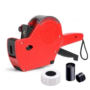 Eos5500 Price Tag Gun, 500 Labels and Ink Core, 8-Digit Price Label Printer, Office, Retail Store, Grocery, Food, Organization Marker ()