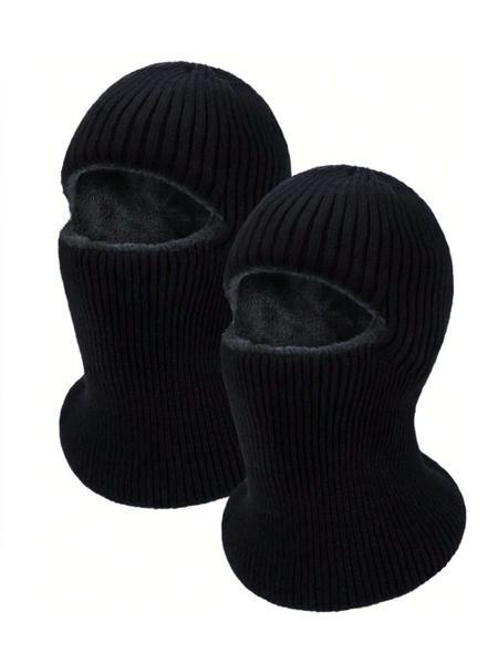 Men's Thermal Ski Mask Winter Knitted Balaclava Windproof Full Face & Neck Protection Soft Imitation Cashmere Ideal for Outdoor Sports Cold Weather Sun Protection