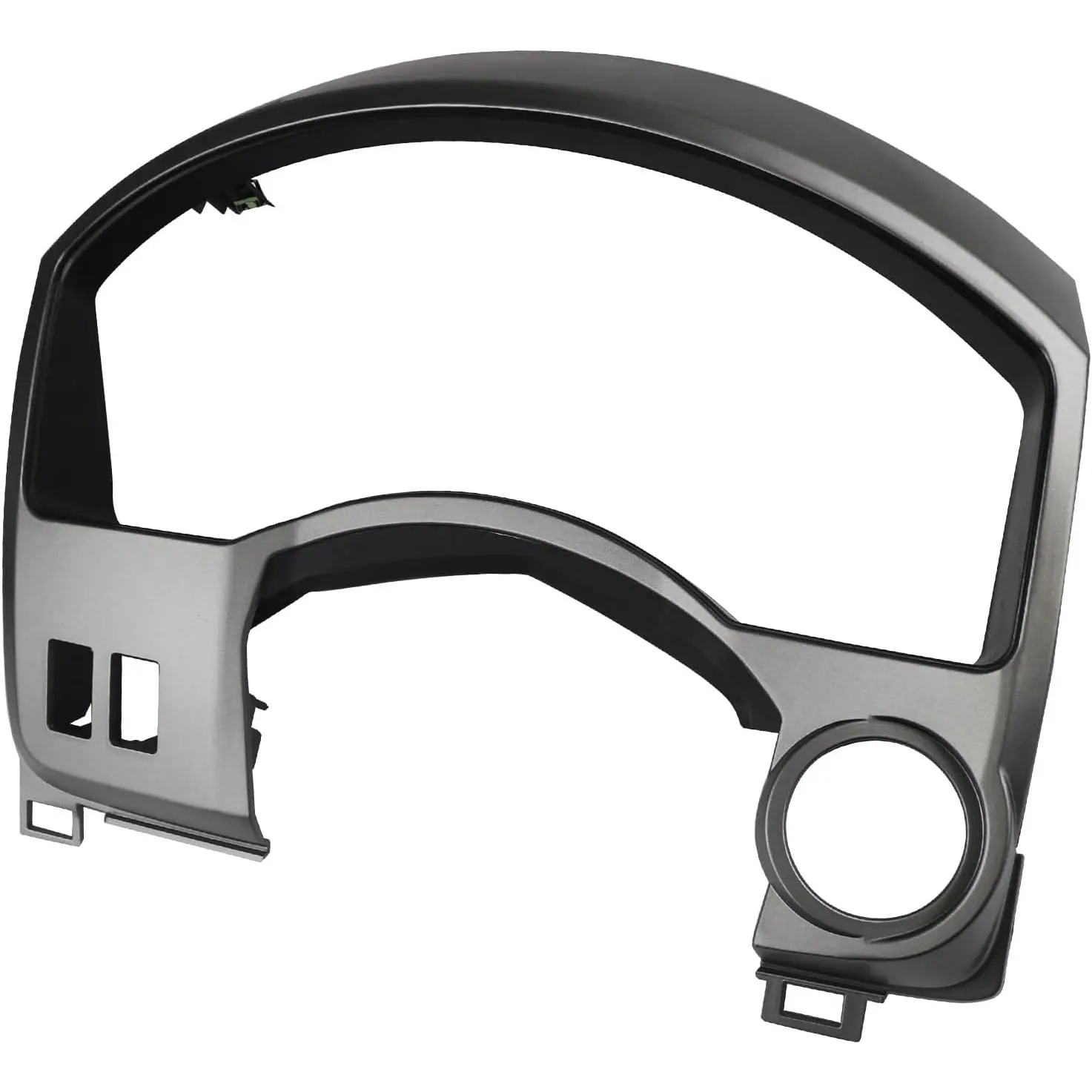 Exact Fit Instrument Cluster Dash Bezel - OEM Part #68240-7S000, Durable Plastic Gauge Cover Panel, Withstand Daily Use Dashboard Replacement for Nissan Titan 2004-2006, Armada Car Interior Molding