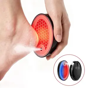 Rechargeable Electric Foot File Spray, Blue Light Foot Care, Portable Home Use, Softens Calluses, Dead Skin Remover, Spa Tool