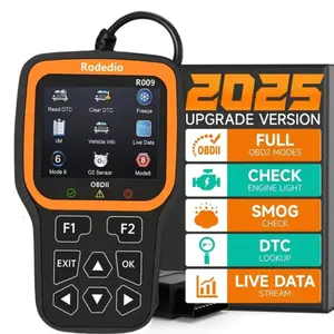 2026 Upgrade Obd2 Scanner, Car Diagnostic Tool, Check Engine Light, Clear Error Codes, Data Stream, I/m Ready, Vehicle Info, Voltage Test, 10 Languages, No Battery Needed
