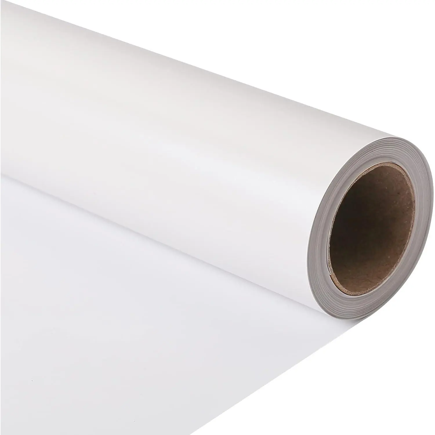 White Wrapping Paper for Wedding,  Shower, Christmas, Holiday, Birthday, Mother's Day - Solid Color Pearly White  Wrap Paper Roll - 17.4 Inch X 33