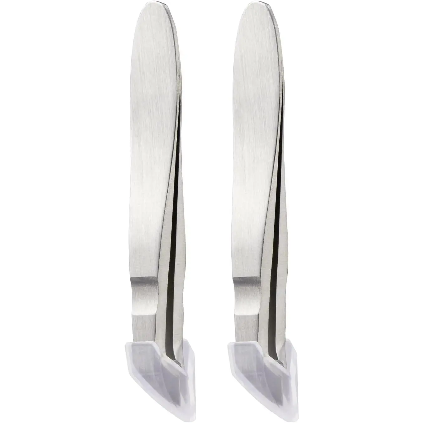 2 Pieces Mini Cuticle Cutter Professional Cuticle Nippers Cuticle Scissors Hangnail Clipper Cuticle Trimmer Tweezers For Finger Toe Dead Skin Remove (vertical)