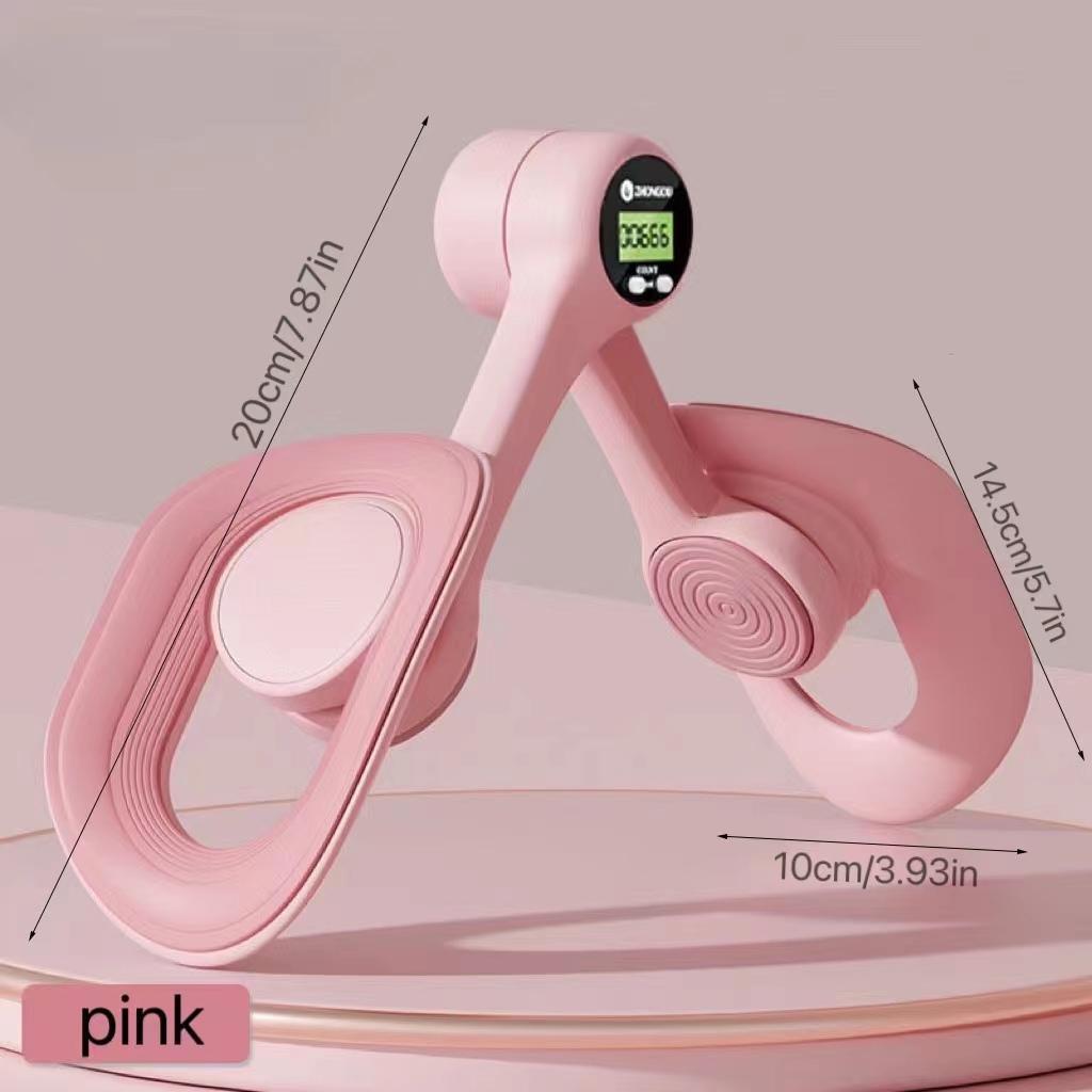 Electric Yoga Pelvic Floor Muscle Trainer, Battery Operated Counting Buttocks Muscle Trainer, Buttocks Muscle Exerciser, Home Gym Pilates Fitness Equipment, Women Christmas Gift