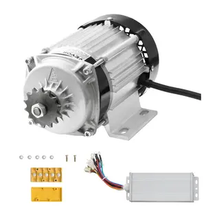 Fathersdaygift VEVOR 750W Electric Brushless DC Motor Kit - 48V 2700rpm Motor with Upgraded Speed Controller for Go Karts E-Bike Motorcycle Scooter