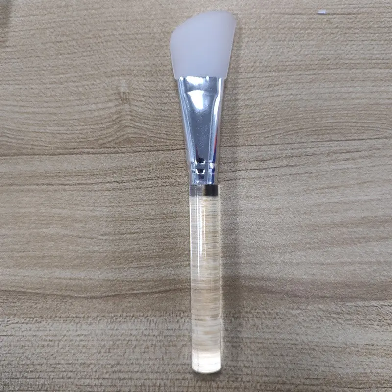 Transparent Handle Silicone Brush, Makeup Brush, Mask Brush, Foundation Brush, Mud Mask Tool, Bubble Brush, Flat Head Brush, Facial Tools, Face Tools