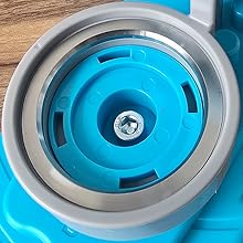 Blue Button Maker Machine 58mm (2.25 inch), DIY Button Pin Maker Machine Comes with Free Button Parts, Circle, Cutting Board, Pattern Paper, Holographic Bags, Colored Film, and Protective Case