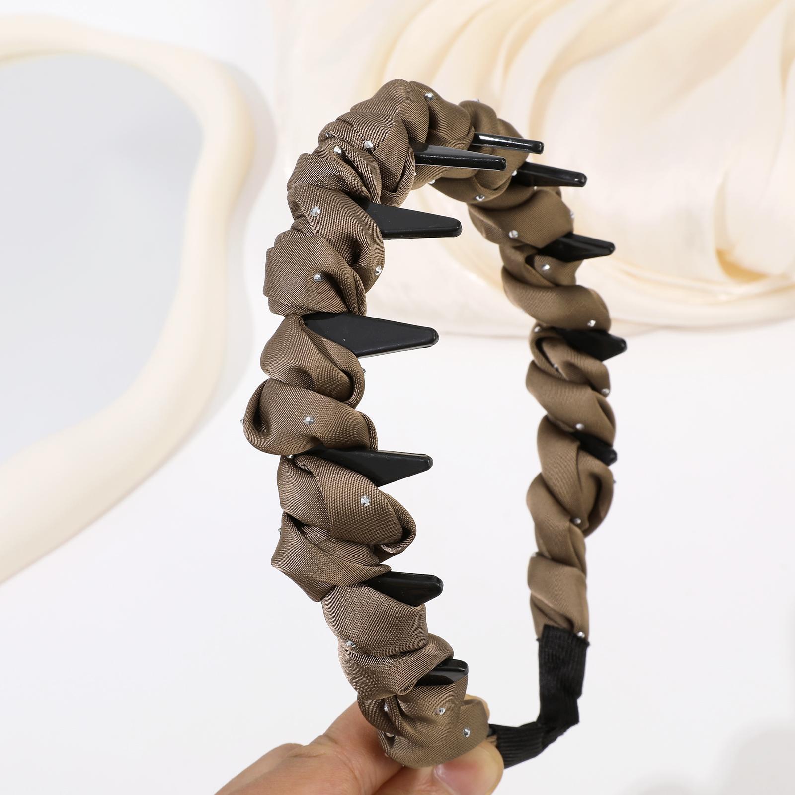 AWAYTR 3Pack Vintage High Cranium Hairband Fashion Headbands with Teeth Comb for Women Party Wedding Home Hairband Hair Accessories AWAYTR 3Pack Vintage High Cranium Hairband Fashion Headbands with Teeth Comb for Women Party Wedding Home Hairband Hair Accessories