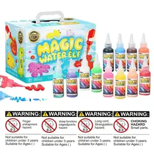 Children's Hydrogel Set - Summer Water EIf Magic Set - Aquatic Pets - Slim - Soft Toy Making Kit - Children's Crafts - Create Your Own Cork
