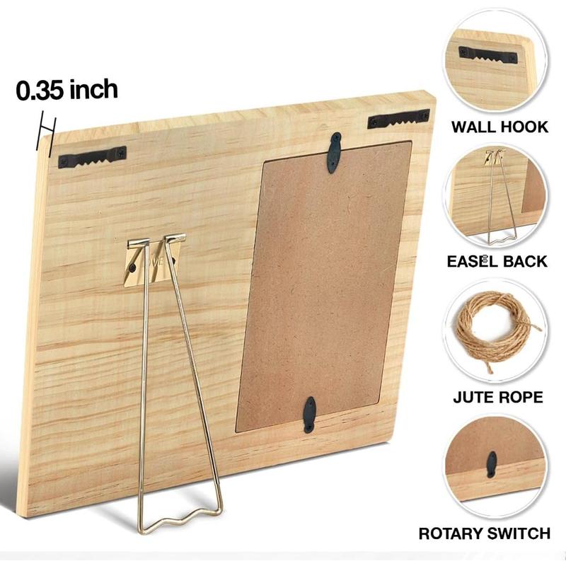 Stepdad Gifts Bonus Dad Gifts Stepped Up Definition  Picture Frame  for Stepdad Birthady Christmas Father's Day, Display Photo 4 x 6 Inch