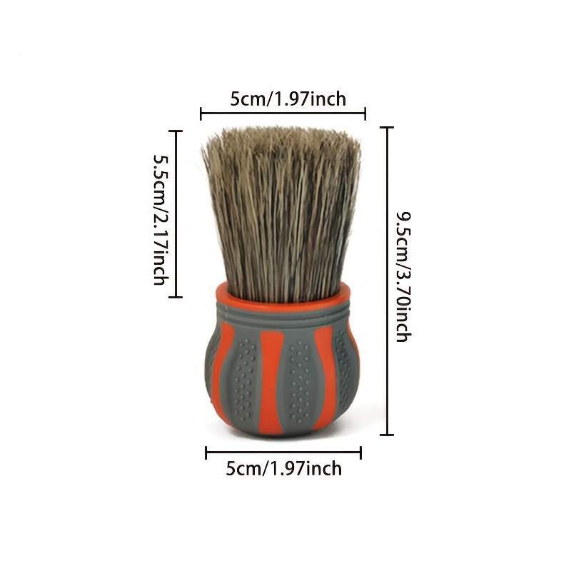 2-Piece Set Car Detail Curve Ball Brush, Suitable for Car Interior, Seats, Tires, Car Air Vent Cleaning Tool, Soft Detail Brush Dust Remover