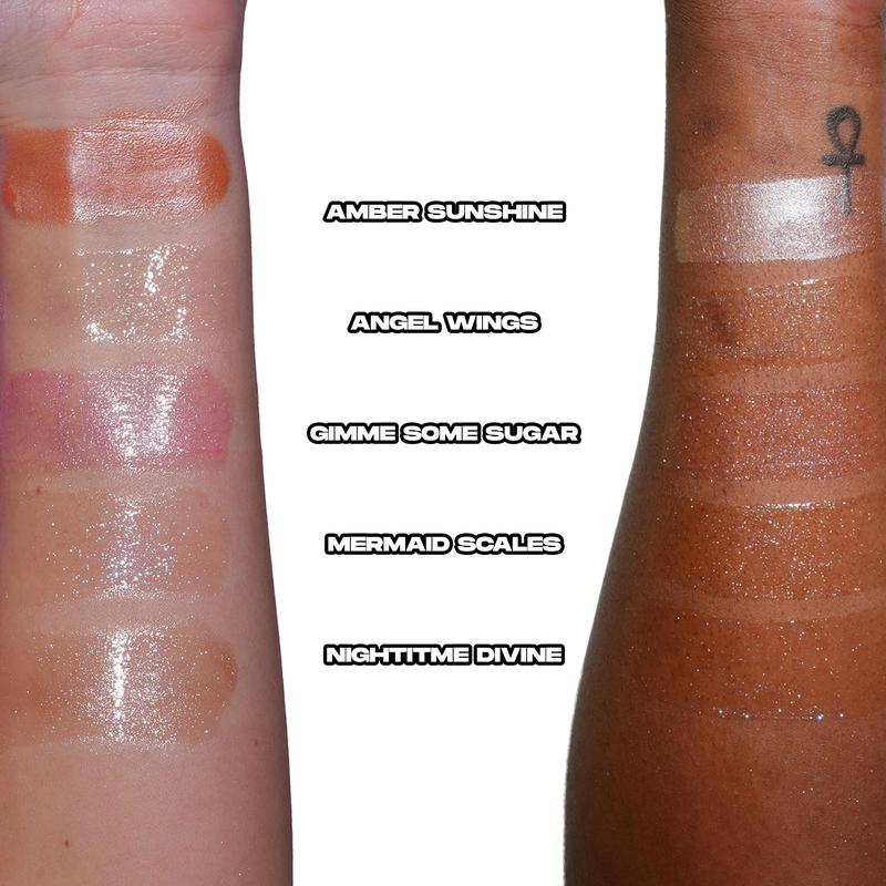 Made by Mitchell Long Lasting Body Glitter Gel, Shimmering Body Glitter Gel, Body Makeup for Women & Girls, Cosmetic Product for Daily Use