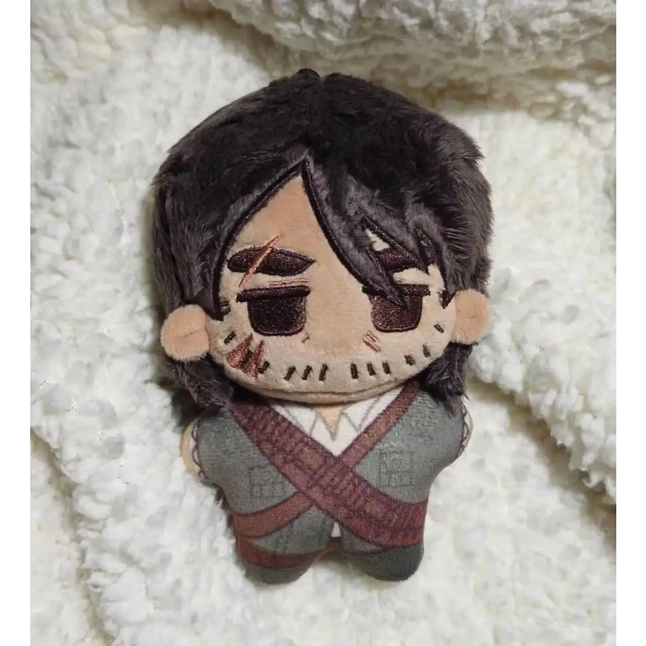 10cm Red Dead Redemption 2 Plush Fabric Dolls - Arthur Morgan & John Marston Anime Character Toys, Keychain Pendant, Holiday Gift for Anime Fans